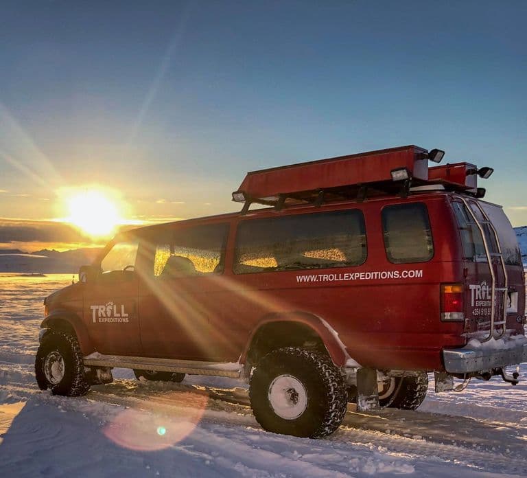 From Jökulsárlón: Crystal Blue Ice Cave Super Jeep Tour