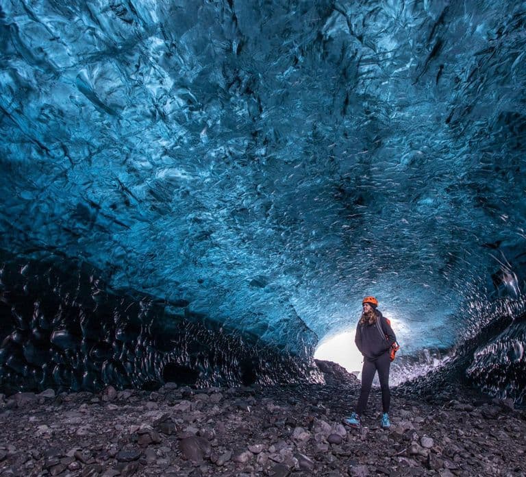 From Jökulsárlón: Crystal Ice Cave Vatnajökull Glacier Tour