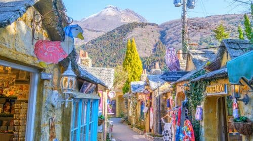 Oita Yufu Forest Sightseeing Train, Beppu cable car, Dazaifu Tenmangu Shrine, and Yufuin 1-day tour Day Tours