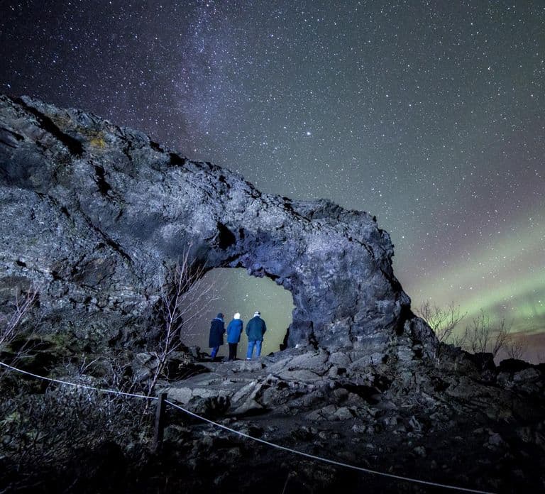 Mývatn: Northern Lights Tour with Guide