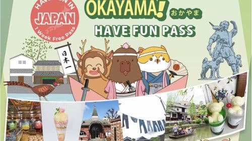 Okayama City Pass|Have Fun in Okayama Pass (3 Opções em 7 Dias)