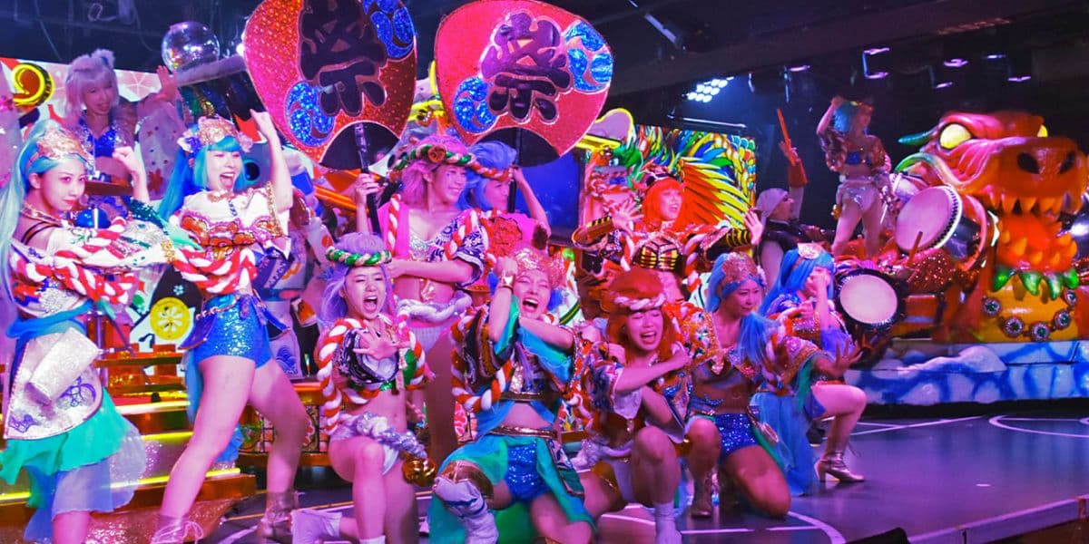 Tokyo Shinjuku: Some Shows! Samurai Restaurant Time Ticket Reservation (2 hours 10 minutes)