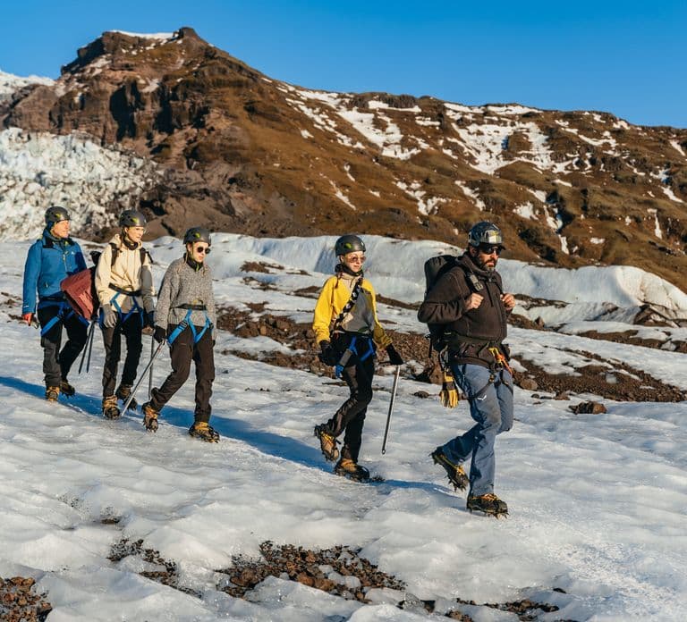 Skaftafell: Falljokull-gletsjer gemakkelijke groepswandeling