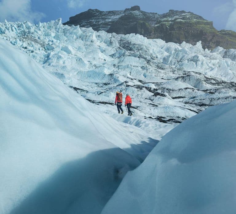 Skaftafell: Geführte Gletscherwanderung und Eisklettern