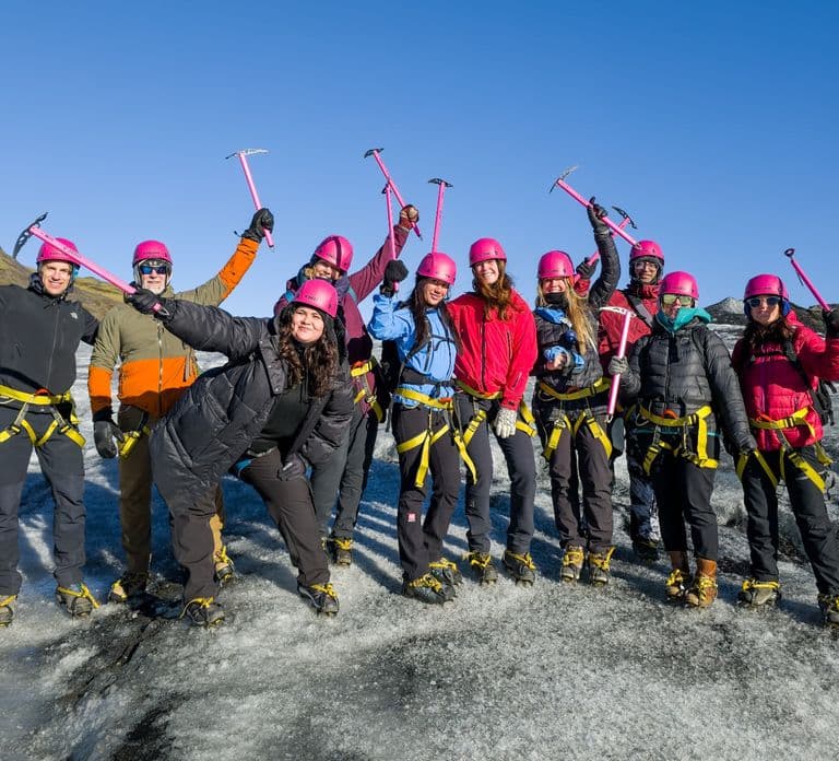Sólheimajökull-gletsjer: begeleide wandeling inclusief uitrusting