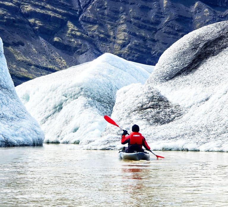Vatnajökull National Park: Glacier Kayaking Tour