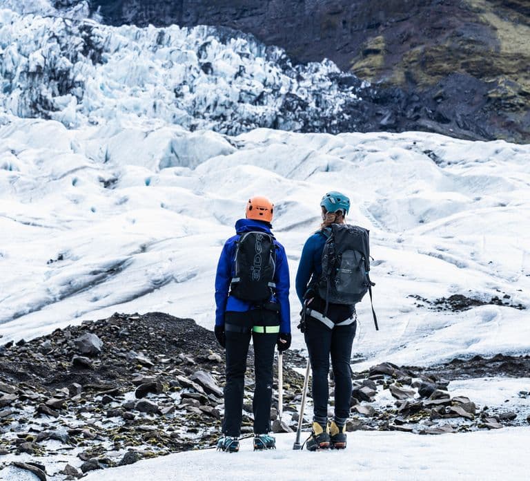 Vatnajökull : courte randonnée sur glacier avec transfert en 4x4