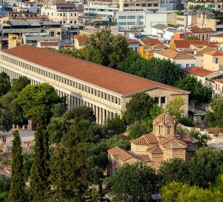 Ancient Agora Self-Guided Tour with 3D & Audio (No Ticket)