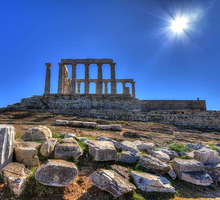 Ganztägige private Tour durch Athen und zum Kap Sounion