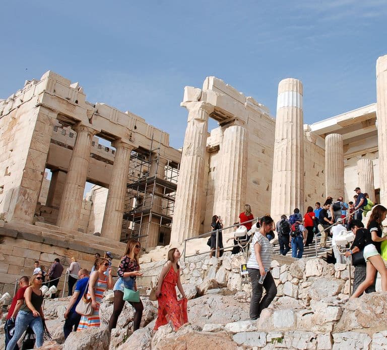 Athènes : Billet pour l'Acropole et visites audio autoguidées en option