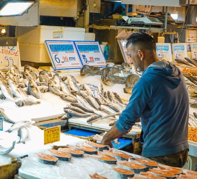 Athene: Proeverij-workshop en tour over de voedselmarkt