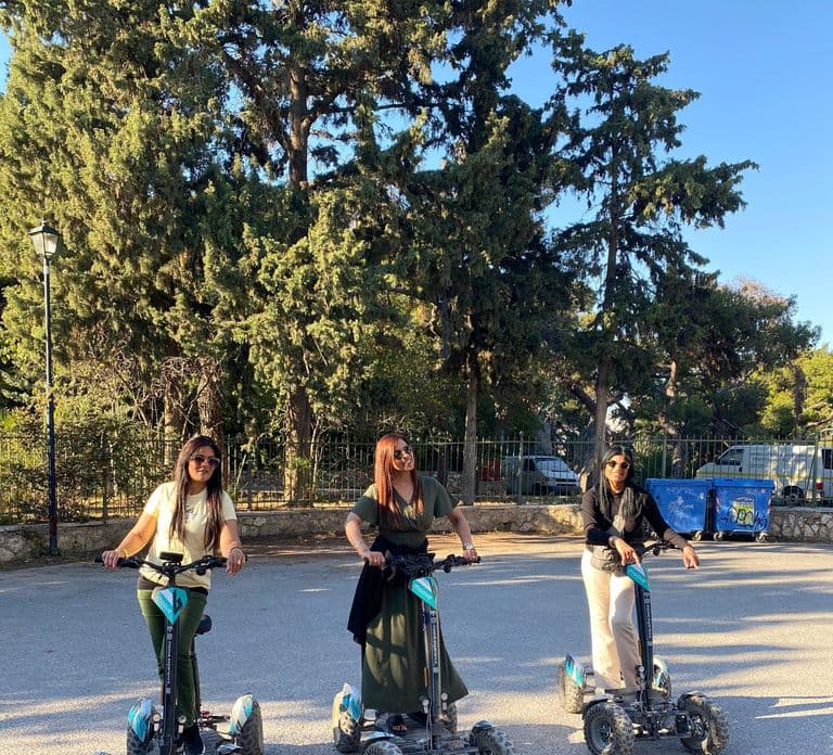 Best of Athens Elektrische Vierrad-Roller-Tour