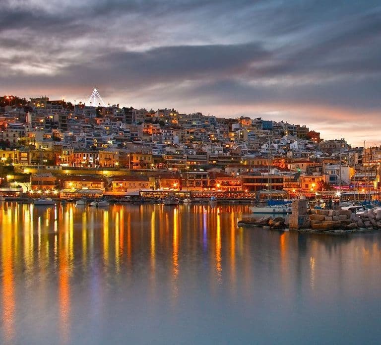 Private transfer between Athens Airport and Piraeus port