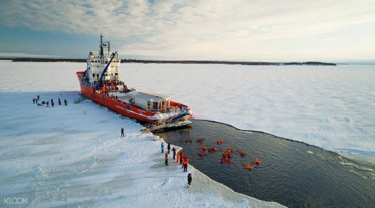 Polar Explorer Icebreaker Cruise with Optional Transfer from Lulea