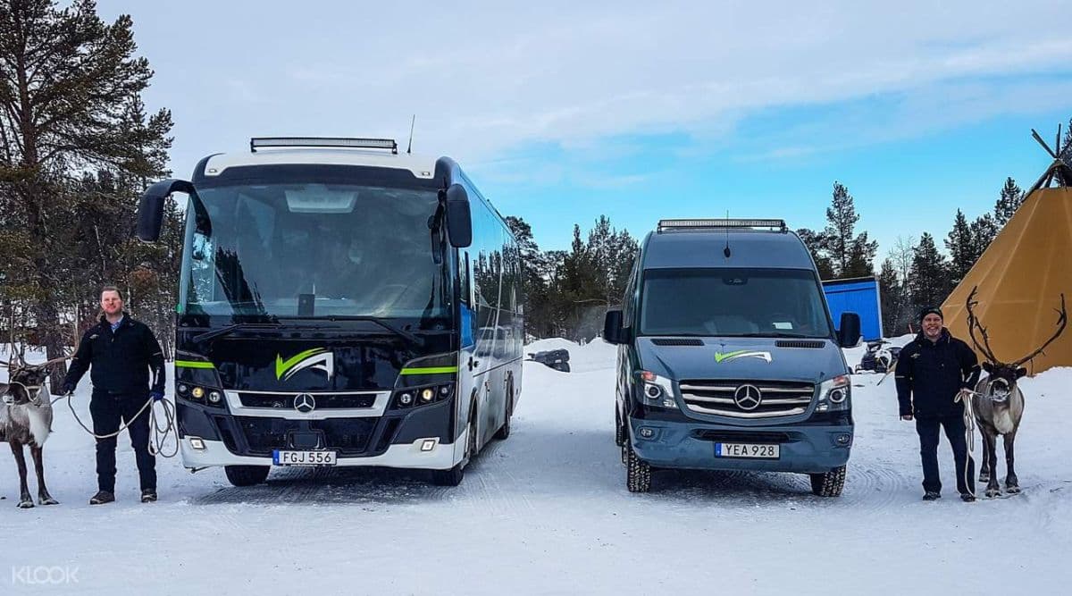 Shared Transfers for Abisko Evening Tours and Activities