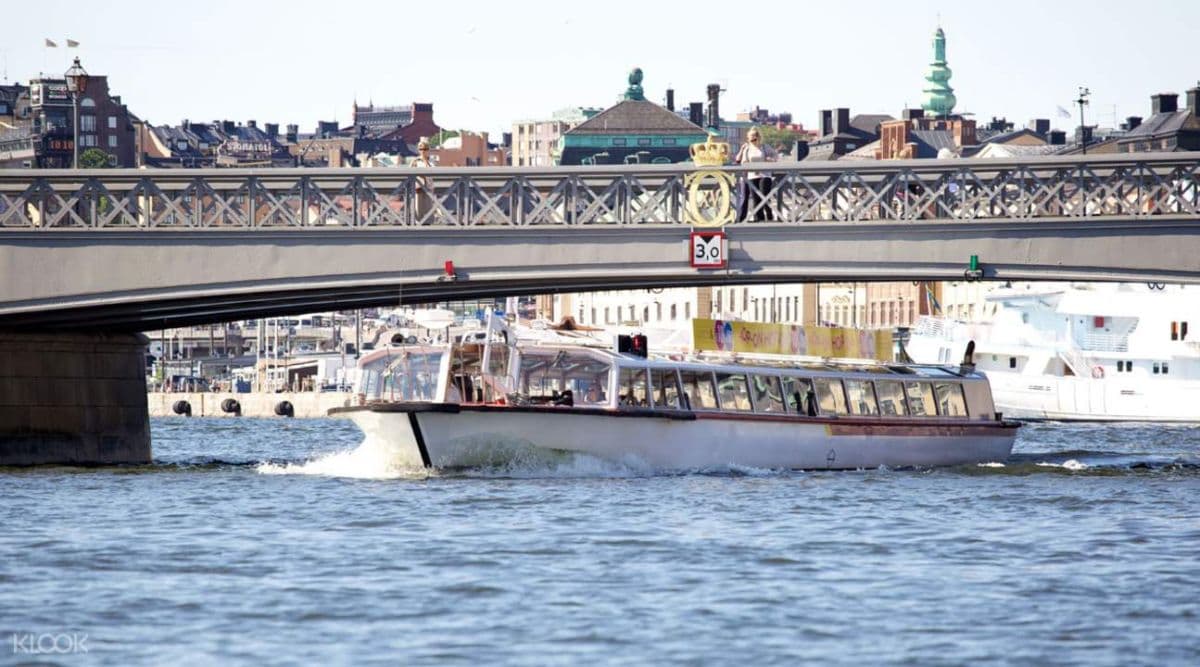 Stockholm City Hop On Hop Off Boottocht