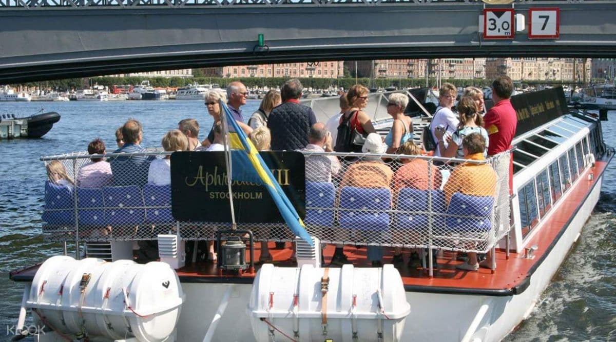 Stockholm City Hop On Hop Off Boat Tour