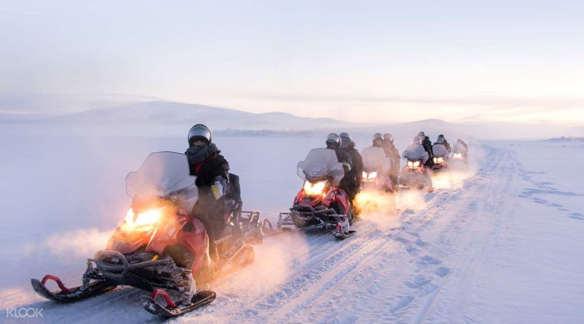 Aventure en motoneige au départ d'Oslo