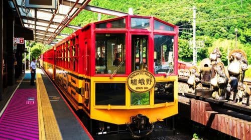 Arashiyama Kyoto, Sagano Scenic Railway + Nara Park + Fushimi Inari Taisha 1-day tour Day Tours