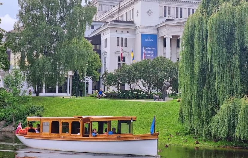 Riga by Canal Sightseeing Boat Tour