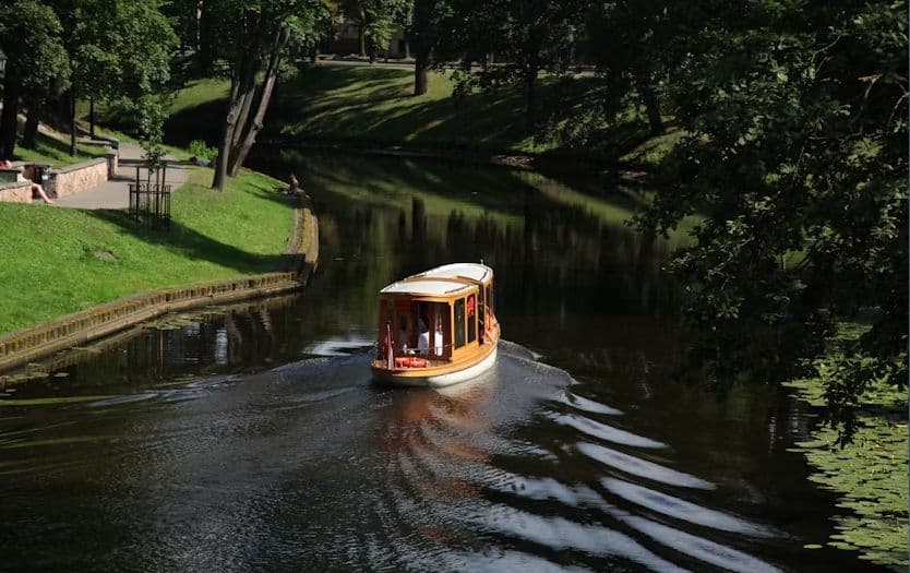 Riga by Canal Sightseeing Boat Tour