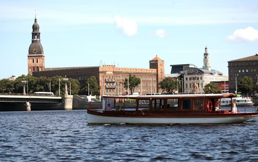 Riga by Canal Sightseeing Boat Tour