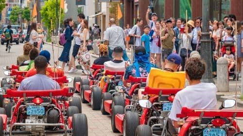 Osaka: Begeleide Go-Kart Tour in een Grappig Kostuum Dagtochten