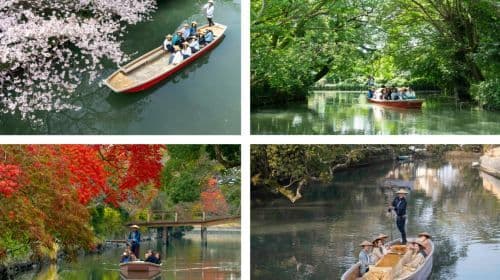 Day tour from Fukuoka: Raizansennyoji Taihioin + Yanagawa cruise + Dazaifu + Kamado Shrine Transport Passes