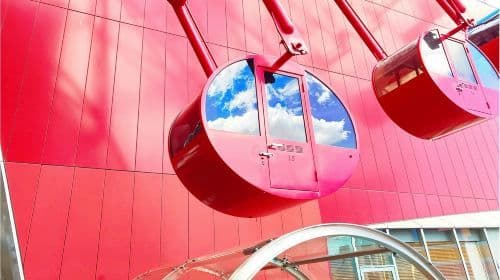 Osaka: HEP FIVE Reuzenrad E-Ticket in Umeda Dagtochten