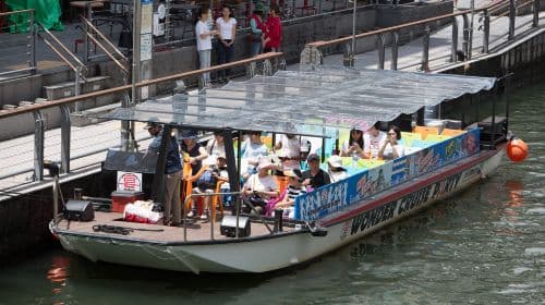 Dotonbori Wonder Cruise night sightseeing cruise ticket in Osaka Transport Passes