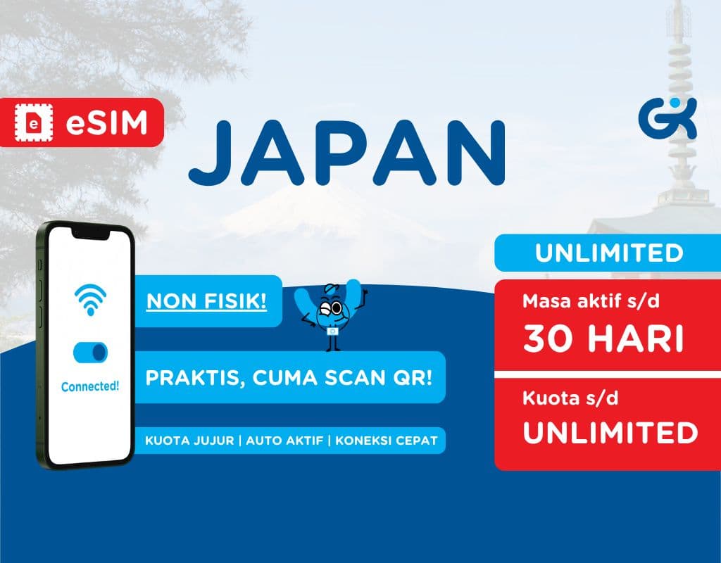 eSIM Japan Unlimited | 日本旅遊 SIM 卡