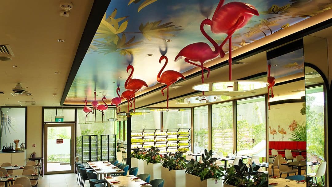 Crimson Restaurant in Bird Paradise