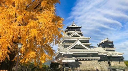 Navetta gratuita per il Monte Aso: tour di 1 giorno al Castello di Kumamoto + Monte Aso + Kusasenri