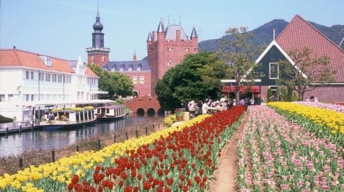 Z Fukuoki: Prywatna wycieczka jednodniowa do parku rozrywki Huis Ten Bosch