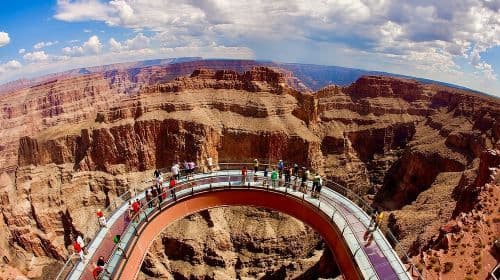 Grand Canyon West, Hoover Dam Stop and Optional Lunch and Skywalk Day Tours