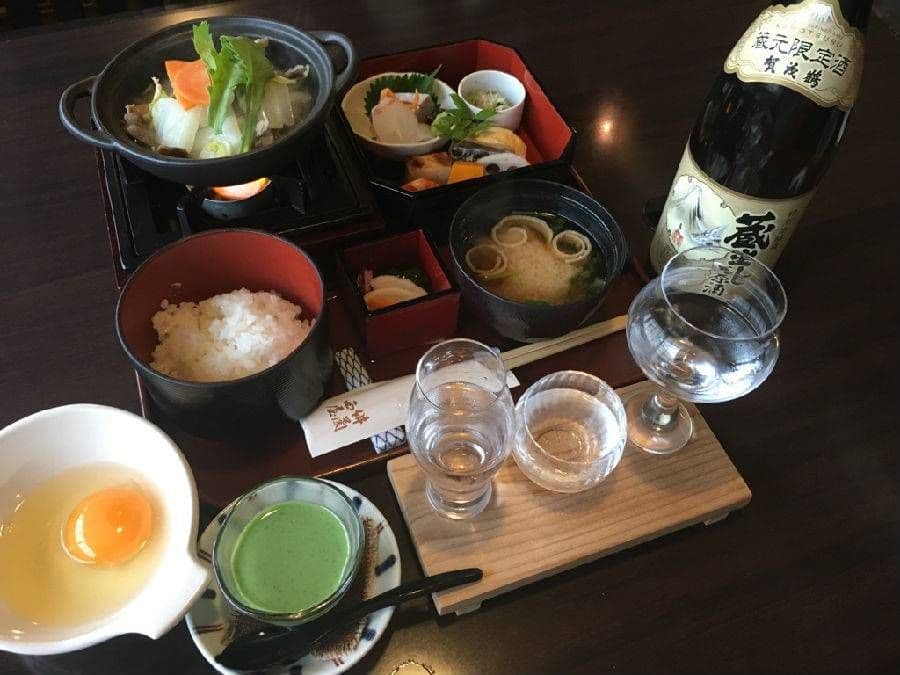 Hiroshimaga Motsuru Sake Brewery Tour & Yuanso Sake Nabe Set