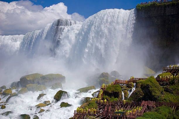 Niagara Falls State Park sightseeing tour with jetboat ride