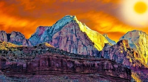 Las Vegas発 Bryce CanyonおよびZion National Park少人数グループツアー