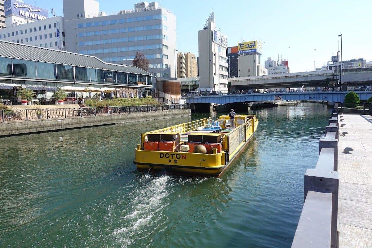 INDY CRUISE Dotonbori Sightseeing Cruise|Enjoy the Glico sign and bustling street views while relaxing (round-trip from Minatomachi Pier) Transport Passes