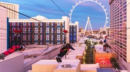 Fly LINQ Zipline Las Vegas: Entry Ticket