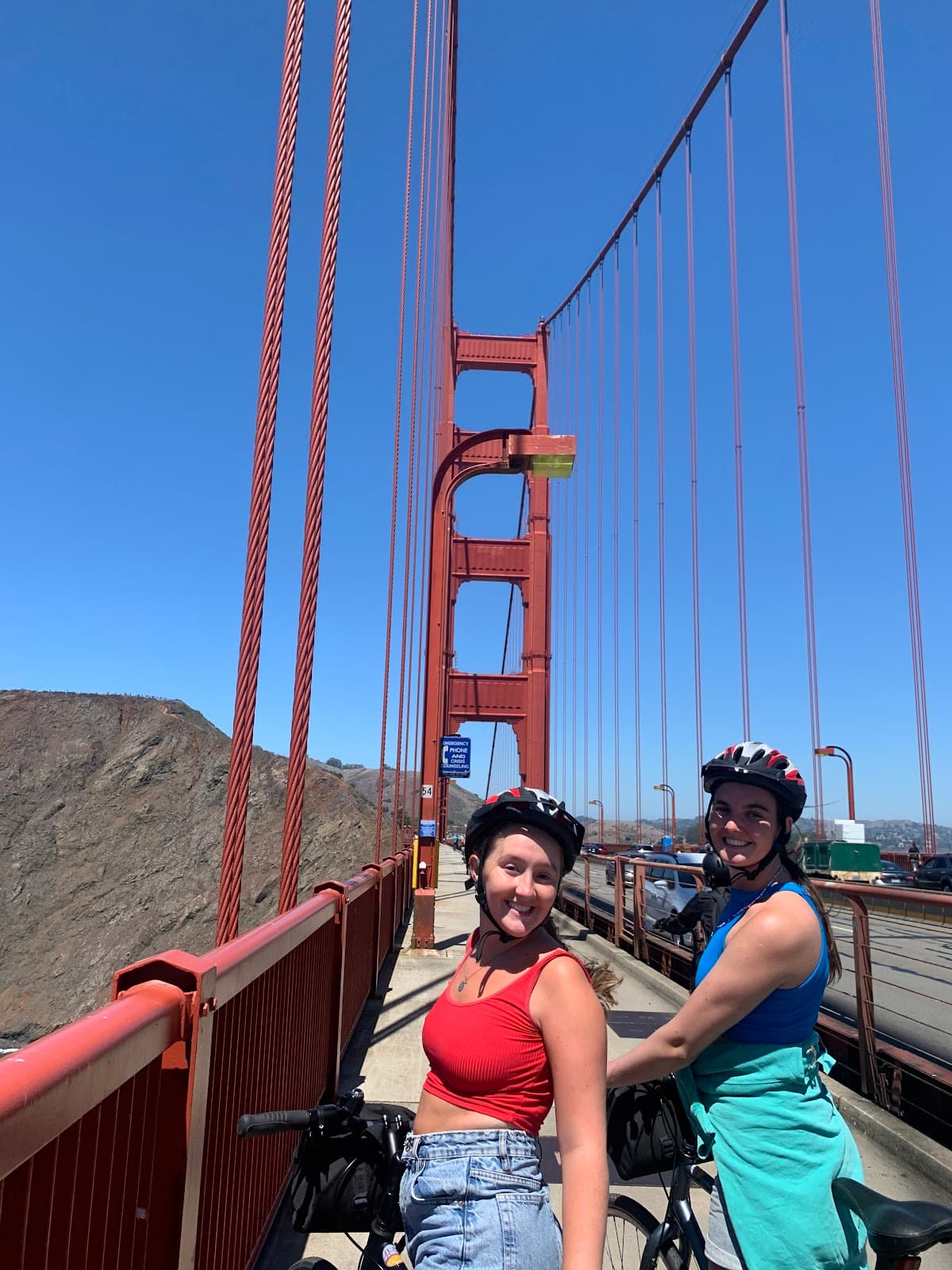 Golden Gate Bridge guided tour by bike
