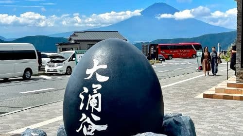 Japan Hakone Shrine aerial cable car + Owakudani + Lake Ashi + Lake Yamanaka Shiratori Hama 1-day tour Day Tours