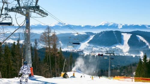 Lekcje jazdy na nartach w ośrodku narciarskim Furano na Hokkaido