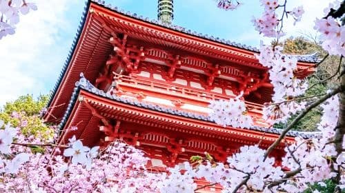 Japan Kyoto Kinkaku-ji + Kiyomizu-dera Tempel + Fushimi Inari Taisha 1-Tages-Tour Tagestouren