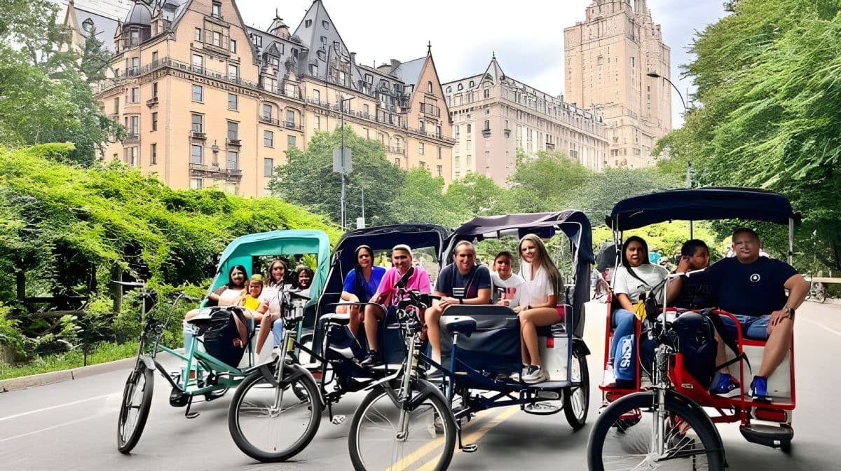 Official Pedicab Guided & Private Tours in Central Park Day Tours