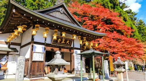 Gita di 1 giorno in Giappone: Monte Hiei, Tempio Enryaku-ji + Omihachiman + Illuminazione delle foglie autunnali al Tempio Kyorinbo