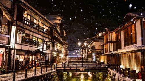 Tour giornaliero di Ginzan Onsen + Sendai Daikannon a Sendai [Visita lo stabilimento balneare de La Città Incantata] Tour giornalieri