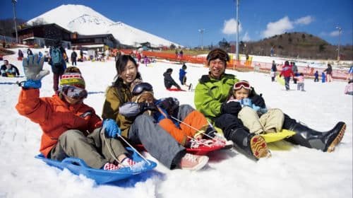 Japan Winter Romance Skiing: Enjoy a Day Tour at Mount Fuji 2nd Station Yeti Ski Resort Day Tours