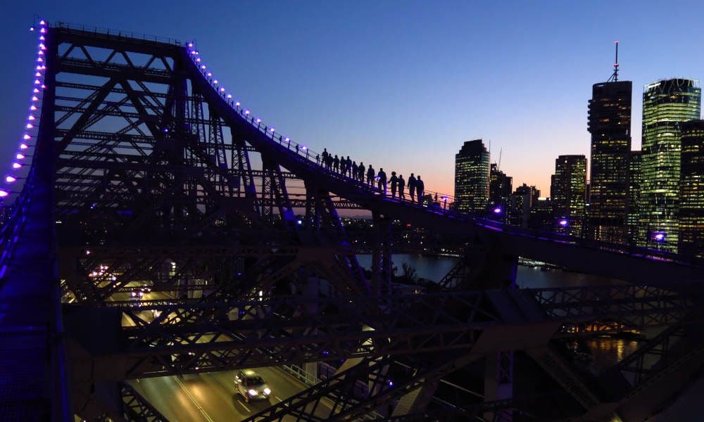 Brisbane Story Bridge Night Climb