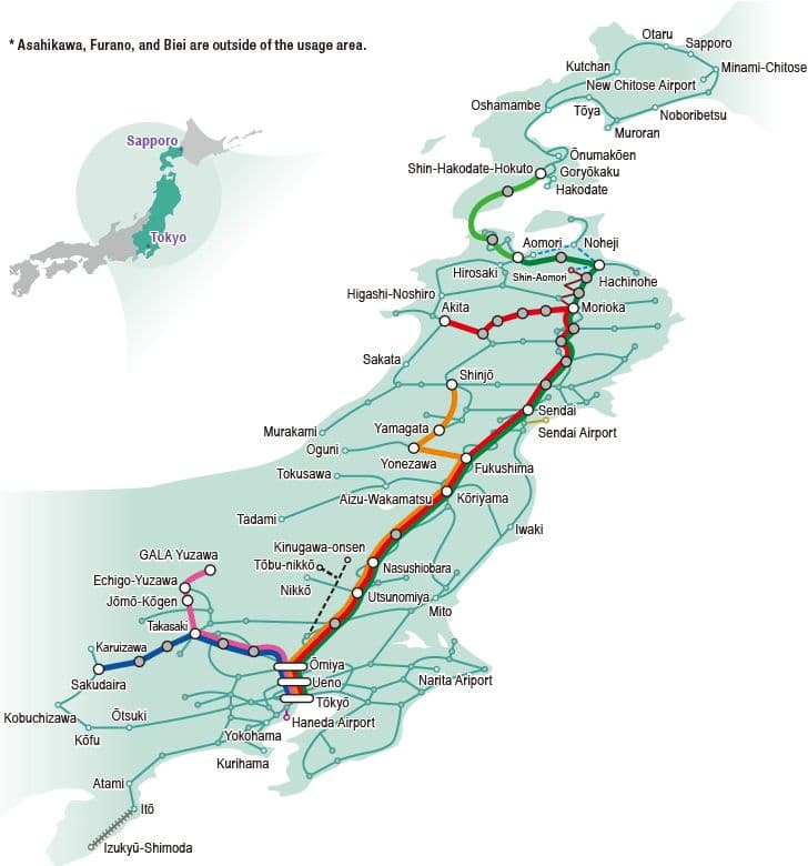 JR Hokkaido East-South Hokkaido Rail Pass